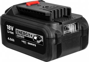 Graphite Zestaw Energy+: 2x akumulator 4 Ah z ładowarką podwójną 58GE134 6