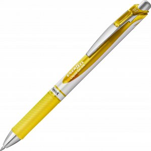 Pióro kulkowe Pentel EnerGel BL77 0.7mm żółte 1