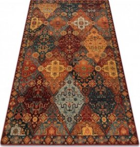 Dywany Łuszczów Dywan wełniany OMEGA Torino orientalny - rubin, 200x300 cm 1
