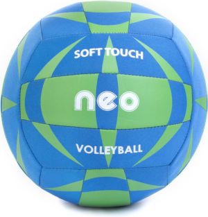 Spokey Piłka siatkowa Neo Soft niebiesko-zielona r. 5 (838553) 1