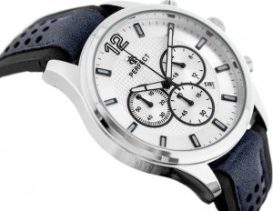 Zegarek Perfect ZEGAREK MĘSKI PERFECT CH01L - CHRONOGRAF (zp354b) + BOX 3