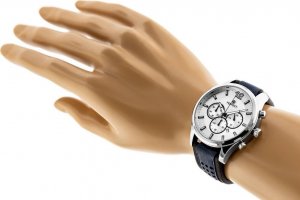 Zegarek Perfect ZEGAREK MĘSKI PERFECT CH01L - CHRONOGRAF (zp354b) + BOX 5