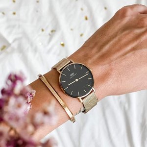 Zegarek Daniel Wellington ZEGAREK DAMSKI DANIEL WELLINGTON DW00100349 - PETITE EVERGOLD 28mm (zw501c) 5
