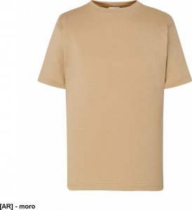 JHK T-shirt JHK TSRK 150 - dziecięca/młodzieżowa z krótkim rękawem wzmocniony lycrą ściągacz, 100% bawełna, 155g - moro. 12-14 1