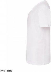 JHK T-Shirt V-neck JHK TSUA PICO - męska koszulka V-NECK z krótkim rękawem, wzmocniony lycrą, ściągacz, 100% bawena stabilizowana - biały M 3
