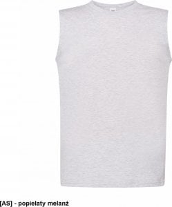 JHK TSUATNK - T-shirt męski bez rękawów - popielaty melanż XL 1