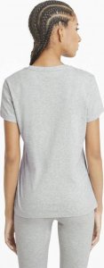 Puma Koszulka damska PUMA ESS LOGO TEE LIGHT GRAY HEATHER S 5
