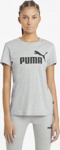 Puma Koszulka damska PUMA ESS LOGO TEE LIGHT GRAY HEATHER M 3