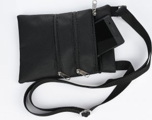 Beltimore Saszetka etui paszportówka duża na smartfona 4 suwaki I28 2