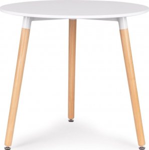ModernHome Stół stolik nowoczesny drewniany do salonu kuchni 80cm 1
