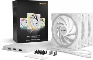 Wentylator be quiet! Light Wings White 120mm PWM high-speed 3-pack (BL101) 6
