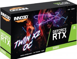 Karta graficzna Inno3D GeForce RTX 3060 Twin X2 OC LHR 8GB GDDR6 (N30602-08D6X-11902130) 3