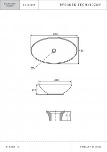 Umywalka Hagendsen&Smith Ring 67x42 3