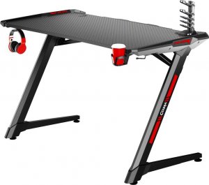 Biurko Q-SMART Cobra Mask Czarne 120 cmx64 cm 2