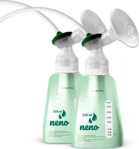 Neno Zestaw woreczków z adapterem do mrożenia i przechowywania pokarmu 3