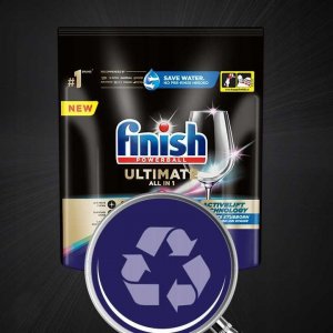 Reckitt Benckiser FINISH Kapsułki Ultimate All-in-1 40 cytrynowe 4