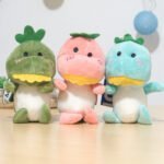 Breloczek myHomelife Breloczek DINOZAUR ze smyczą niebieski 3