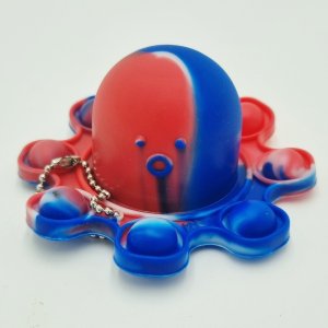 Breloczek myHomelife Zabawka breloczek sensoryczna POPit ośmiorniczka mix kolorów 3