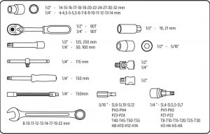 Zestaw narzędzi Neo 10-058 82 el. (10-058) 13