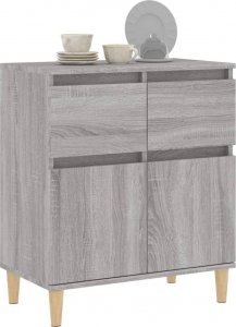 vidaXL Komoda, szary dąb sonoma, 60x35x70 cm 4