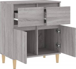 vidaXL Komoda, szary dąb sonoma, 60x35x70 cm 6