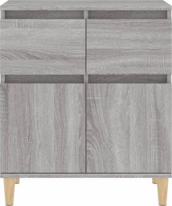 vidaXL Komoda, szary dąb sonoma, 60x35x70 cm 7