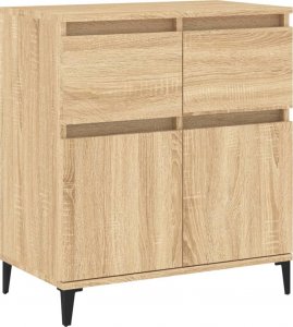 vidaXL vidaXL Komoda, dąb sonoma, 60x35x70 cm, materiał drewnopochodny 2