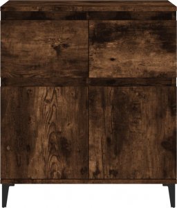 vidaXL vidaXL Komoda, przydymiony dąb, 60x35x70 cm, materiał drewnopochodny 7