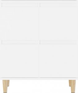 vidaXL vidaXL Komoda, biała, 60x35x70 cm, materiał drewnopochodny 6