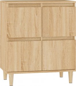 vidaXL Komoda, dąb sonoma, 60x35x70 cm 2