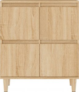 vidaXL Komoda, dąb sonoma, 60x35x70 cm 6