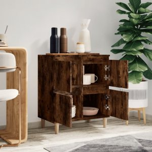 vidaXL Komoda, przydymiony dąb, 60x35x70 cm 3