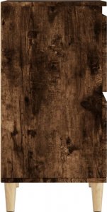 vidaXL Komoda, przydymiony dąb, 60x35x70 cm 7