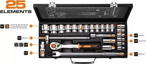 Zestaw narzędzi Neo 10-036 25 el. (10-036) 2