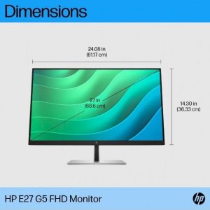 Monitor HP E27 G5 (6N4E2AA) 7
