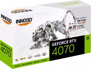 Karta graficzna Inno3D GeForce RTX 4070 Twin X2 OC White 12GB GDDR6X (N40702-126XX-185252W) 3