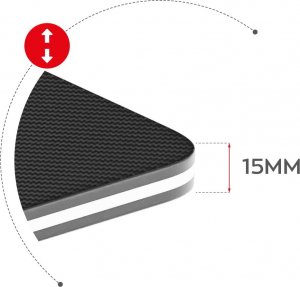 Biurko Huzaro Huzaro Hero 1.6 Czarne 120 cmx60 cm 6