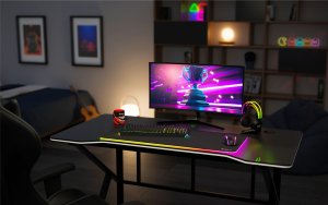 Biurko Huzaro Huzaro Hero 1.6 Czarne 120 cmx60 cm 9