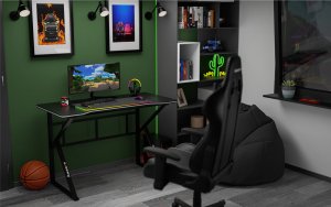 Biurko Huzaro Huzaro Hero 1.6 Czarne 120 cmx60 cm 10