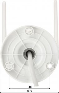 Kamera IP Dahua Technology KAMERA IP IMOU BULLET 2C IPC-F42P 12