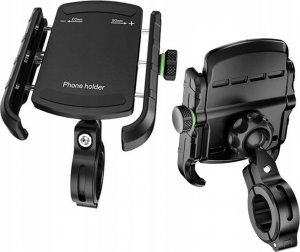 TKNconnect Metalowy uchwyt na telefon do kierownicy motocyklowej / pod śrubę 1