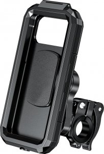 TKNconnect Wytrzymały wodoodporny uchwyt motocyklowy na telefon XL 6