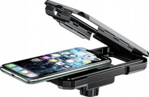 TKNconnect Wodoodporny uchwyt motocyklowy na telefon XL z ładowaniem bezprzewodowym i USB C 7
