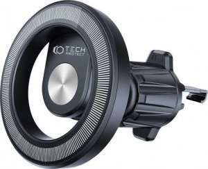 4kom.pl Uchwyt samochodowy Magnetic MagSafe Vent Car Mount uchwyt do auta do telefonu do kratki wentylacyjnej do MagSafe Czarny 10