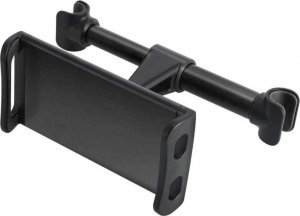 Alogy Uchwyt samochodowy na zagłówek Alogy do tabletu telefonu Czarny + Kabel 3w1 + Ładowarka USB-C + USB 3.1A 4