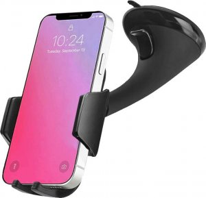 Alogy Uchwyt samochodowy Uniwersalny do auta K400 do telefonu na szybę Black + Kabel Alogy 3w1 + Ładowarka USB-C + USB 3.1A 6