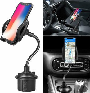 ER4 UCHWYT DO TELEFONU SAMOCHODOWY NA KUBEK GIĘTKI 2