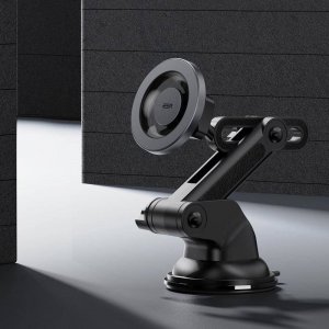 ESR Uchwyt samochodowy magnetyczny ESR Halolock Magnetic MagSafe Dashboard Adjustable Car Mount Black 4