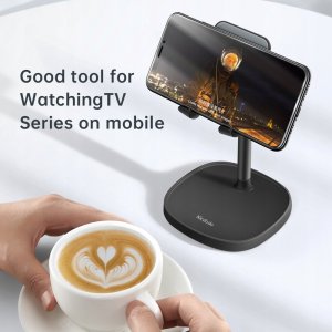 Mcdodo STOJAK, UCHWYT NA TELEFON, STABILNY, CZARNY, MCDODO 12