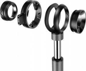 Mcdodo STOJAK, UCHWYT NA TELEFON, STABILNY, CZARNY, MCDODO 15